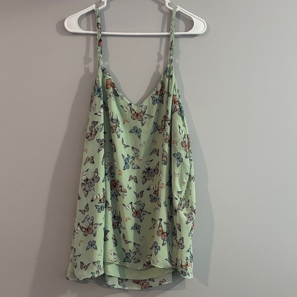 Torrid Mint Butterfly Print Camisole - Picture 3 of 3